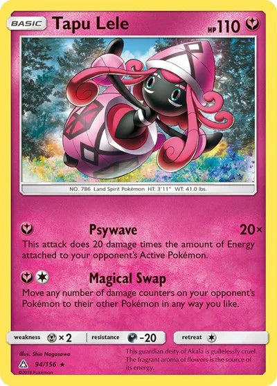 Tapu Lele 94/156 ·  (Ultra Prism) by Shin Nagasawa