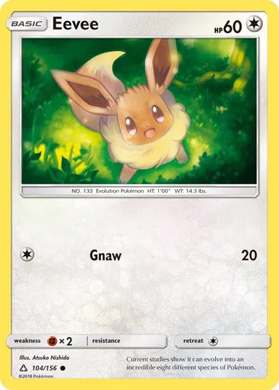 Eevee (104) 104/156 · Normal (Ultra Prism)