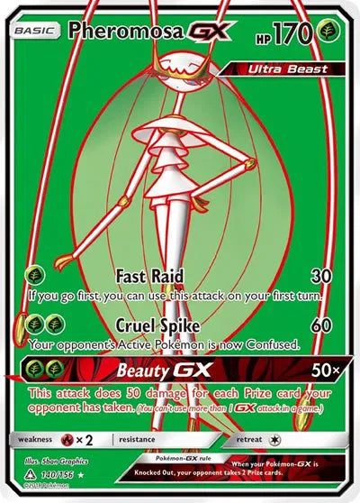 Pheromosa GX (Full Art) 140/156 (Ultra Prism)