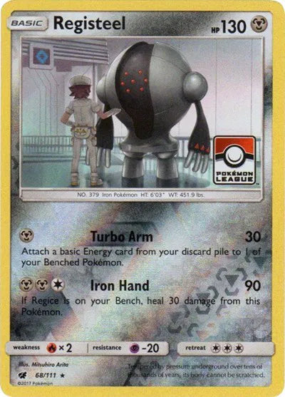 Registeel (League Promo) 068/111 (League & Championship Cards)