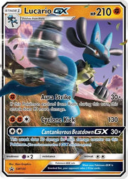 Lucario GX SM100 (Sun & Moon Promo)