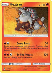 Heatran 13 · Reverse Holofoil (Forbidden Light)