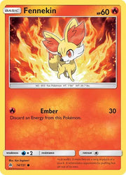 Fennekin (14) · Forbidden Light) by Ken Sugimori