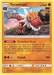 Tyrantrum 69 · Reverse Holofoil (Forbidden Light)