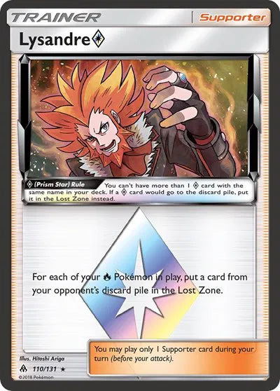 lysandre prism star forbidden light 110/131