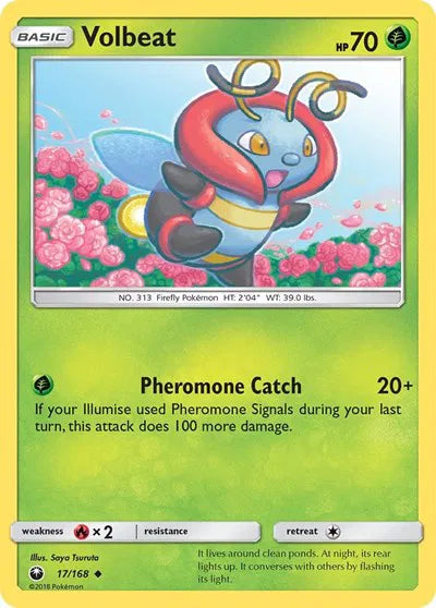Volbeat 17 · Reverse Holofoil (Celestial Storm)