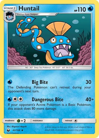 Huntail 42 · Reverse Holofoil (Celestial Storm)