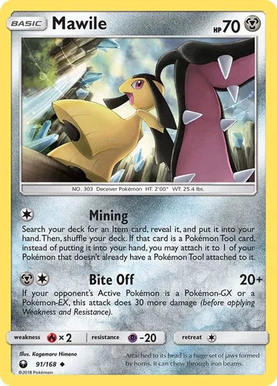 Mawile 91 · Reverse Holofoil (Celestial Storm)
