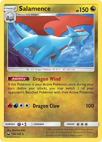 Salamence 106 · Holofoil (Celestial Storm)