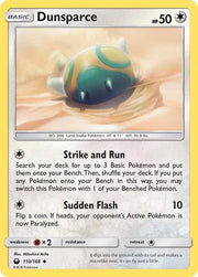 Dunsparce 110 · Reverse Holofoil (Celestial Storm) 1