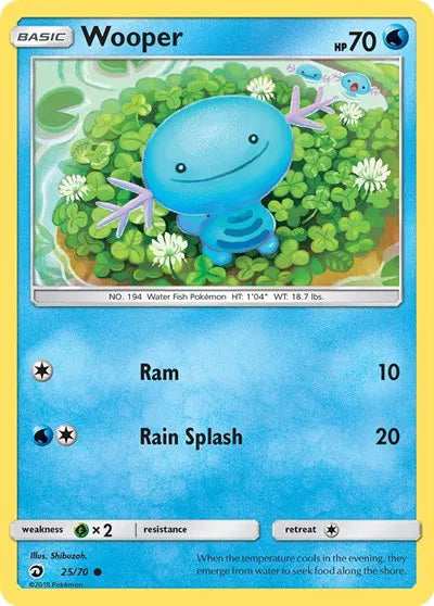 Wooper 25 · (Dragon Majesty) by Shibuzah