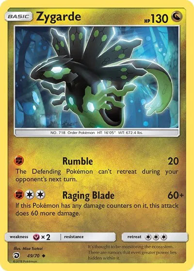 Zygarde 49 · Reverse Holofoil (Dragon Majesty)