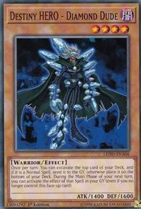 Destiny HERO - Diamond Dude LEHD-ENA06 (Legendary Hero Decks)