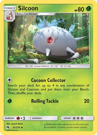Silcoon 25 · Normal (Lost Thunder)