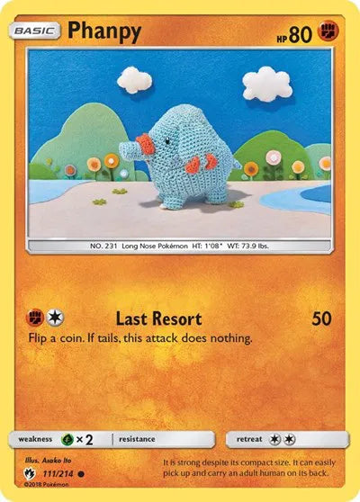 Phanpy 111 · Normal (Lost Thunder)