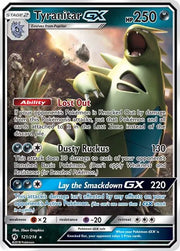 Tyranitar GX Lost Thunder Ultra Rare 121