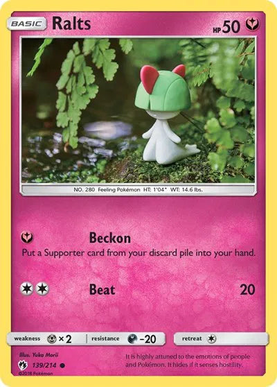 Ralts 139 · (Lost Thunder) Yuka Morii