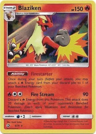 Blaziken (Dragon Majesty) 006/070 by Kouki Sailou