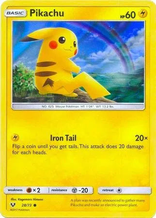 Pikachu (Water Web Holo) 028/073 (Miscellaneous Cards & Products)