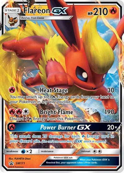 Flareon GX SM171 (Sun & Moon Promo)