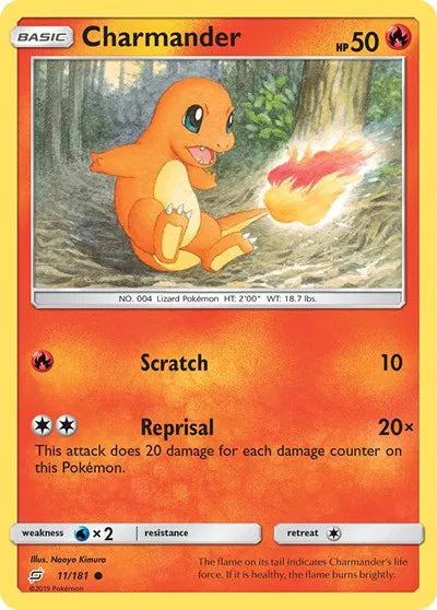 Charmander (11) · Normal (Team Up)