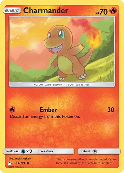 Charmander (12) · Reverse Holofoil (Team Up)