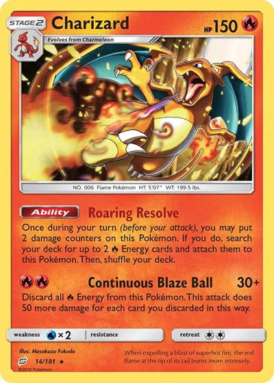Charizard 14 · Normal (Team Up)