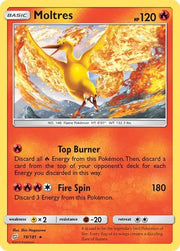Moltres 19 · Reverse Holofoil (Team Up)
