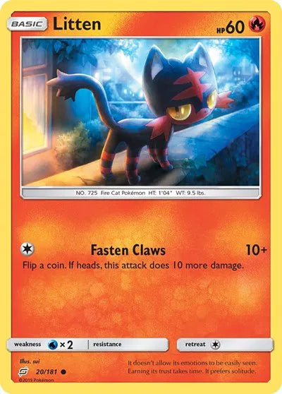 Litten 20 · Normal (Team Up)