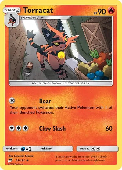 Torracat 21 · Normal (Team Up)