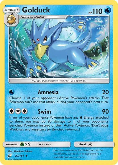 Golduck 27 (Team Up)
