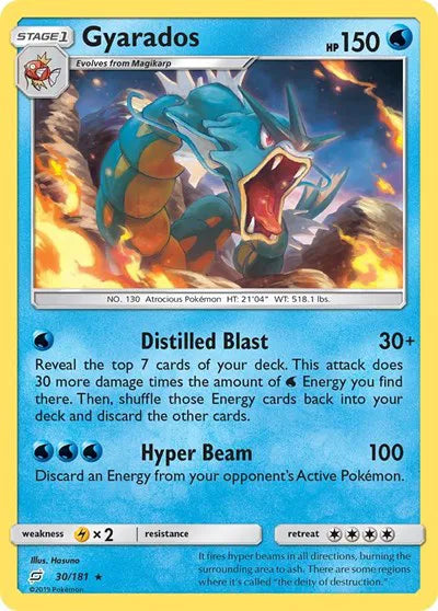 Gyarados 30 · Holofoil (Team Up)