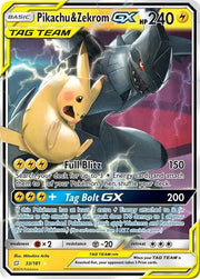 Pikachu & Zekrom GX 33 · Holofoil (Team Up)