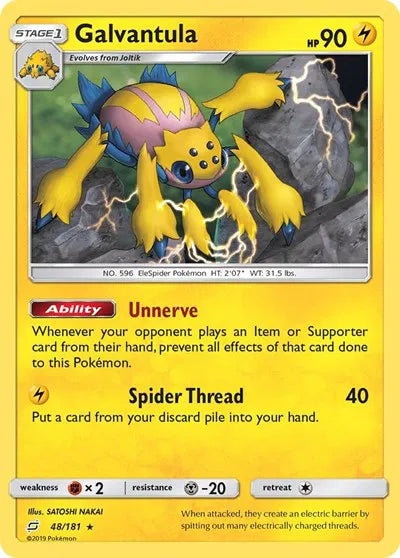 Galvantula 48 · Normal (Team Up)