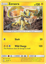 Zeraora 52 · Reverse Holofoil (Team Up)