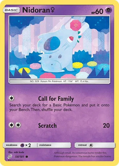 Nidoran F 54 · Normal (Team Up)