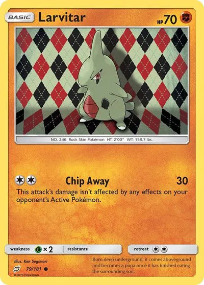 Larvitar 79 · Normal (Team Up)