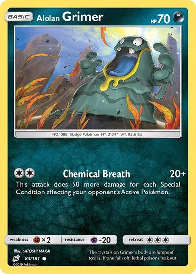 Alolan Grimer 83 · Normal (Team Up)