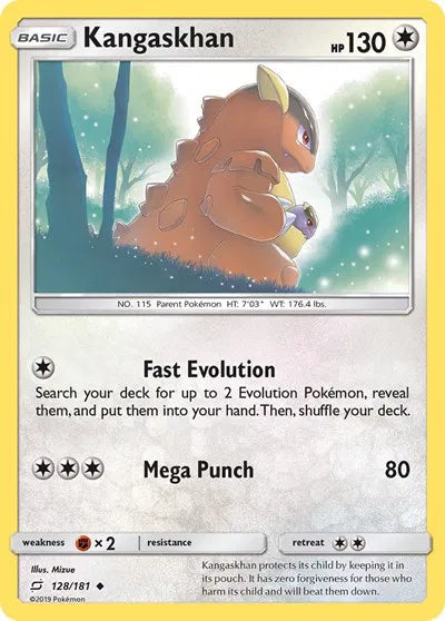 Kangaskhan 128 · (Team Up) BY  mIZUE