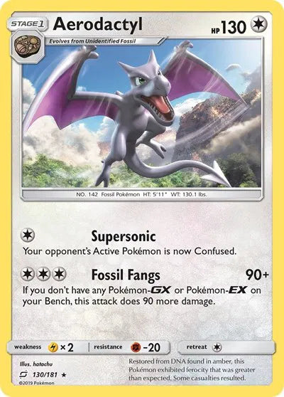 Aerodactyl 130 · Normal (Team Up)