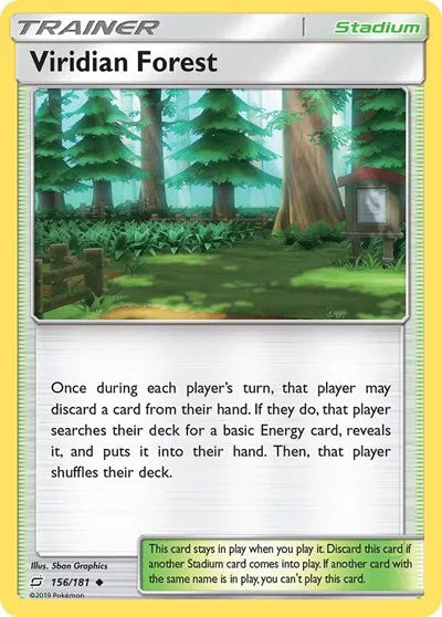 Viridian Forest 156 · Reverse Holofoil (Team Up)