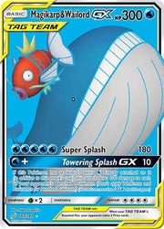 Magikarp & Wailord GX (Full Art) 160 (Team Up)