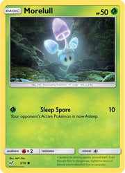 Morelull (Holo Common) 3 · Holofoil (Detective Pikachu)