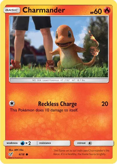 Charmander (Holo Common) 4 · Holofoil (Detective Pikachu)