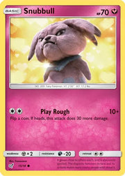 Snubbull (Holo Common) 15 · Holofoil (Detective Pikachu)