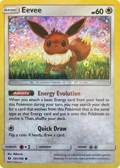 Eevee (General Mills Promo) 101/149 (Miscellaneous Cards & Products)