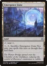 Emergence Zone 245 · Foil (War of the Spark)