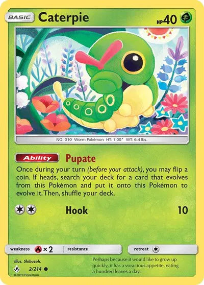 Caterpie 2 · (Unbroken Bonds) by  Shibuzoh