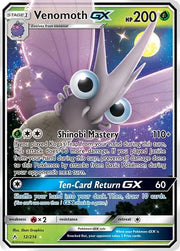 Venomoth GX 12 (Unbroken Bonds)