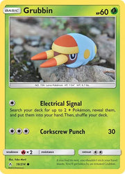 Grubbin 18 · Reverse Holofoil (Unbroken Bonds)